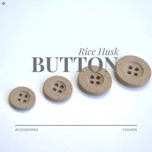 Button Rice Husk